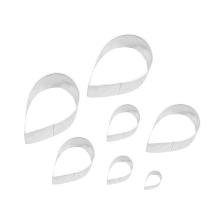 

Household Cartoon Stainless Steel Baking Mould 7PC Rose Candy Flower Cutting Mould
