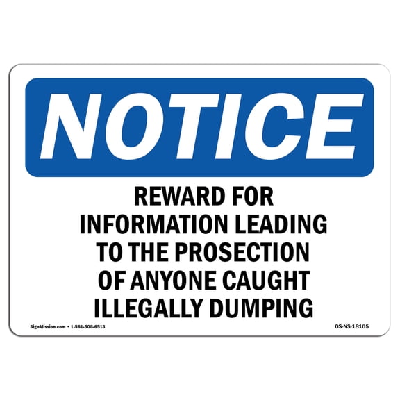 OSHA Notice Sign - Rfid System In Use | Plastic Sign | Protect Your Business, Construction Site, Warehouse & Shop Area |  Made in the USA