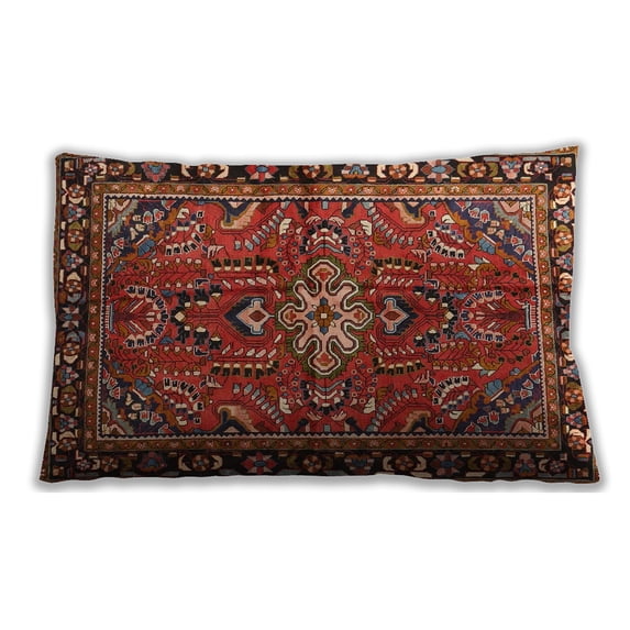 Ahgly Company Outdoor Rectangular Traditional Lumbar Throw Pillow, 13 inch by 19 inch