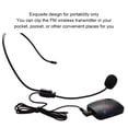 thumbnail image 4 of Inteprter Micrófono inalámbrico con transmisor de radio FM, auriculares versátiles y portátiles para un fácil Cables de audio/vídeo, 4 of 6