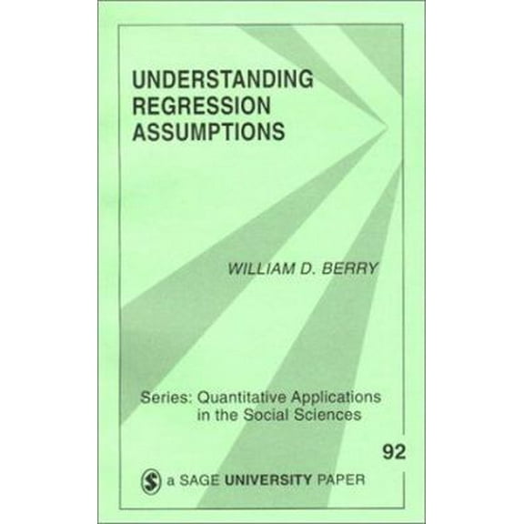 Pre-Owned Understanding Regression Assumptions (Paperback) 080394263X 9780803942639