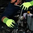 thumbnail image 4 of 4 Pairs Cut Resistant Nitrile Hand Gloves with Nylon Liner Safety Protection Work Glove, 4 of 5