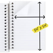 Five Star Fat Lil Spiral Notebook, College Ruled, 200 Sheets, Poly, 3.5 x 5.5, Tidewater Blue