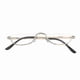 thumbnail image 1 of Reading Glasses Metal Spring Hinges Half Moon Semi Rimless Readers 1.0~ 4.0, 1 of 5