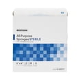 thumbnail image 2 of McKesson All-Purpose Sponges - Sterile, Cotton Wound Dressing, 4 in. x 4 in., 2 per Pack, 25 Packs, 50 Total, 2 of 3