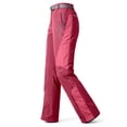 thumbnail image 3 of Women's Quick Dry Hiking Pants, Water Repellent UPF 50+ Lightweight Zip Pockets with Belt for Travel Casual Red XS, 3 of 9