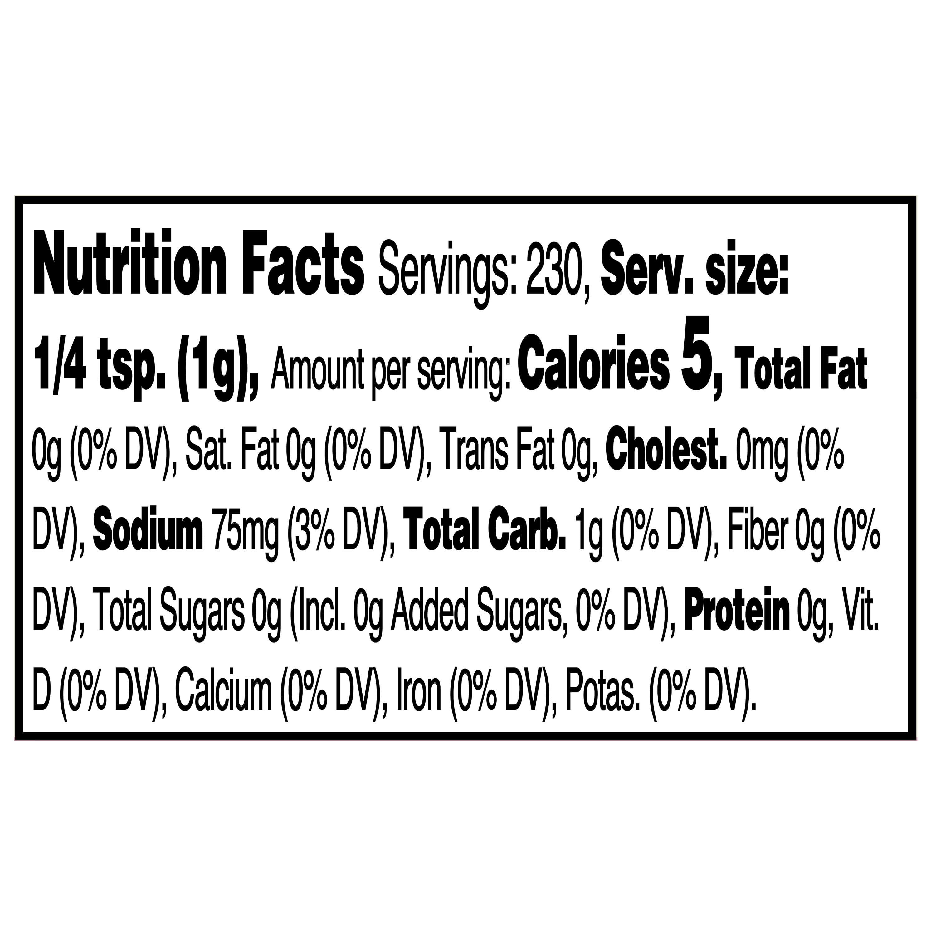 Great Value Pork Rub Seasoning, 8.1 oz