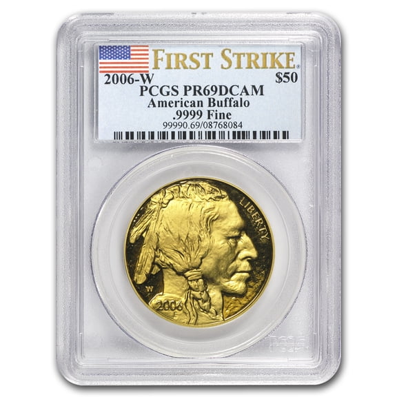 2006-W 1 oz Proof Gold Buffalo PR-69 PCGS (FS)