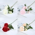 thumbnail image 3 of Beautiful Artificial Peony Rose Bouquet for Parties Weddings and Home Decor, 3 of 12