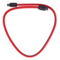 thumbnail image 5 of Cable de datos SATA 3.0 III 50 cm 7 pines 6 Gb/s para SSD disco duro HDD con funda de nailon color rojo shaofei, 5 of 5