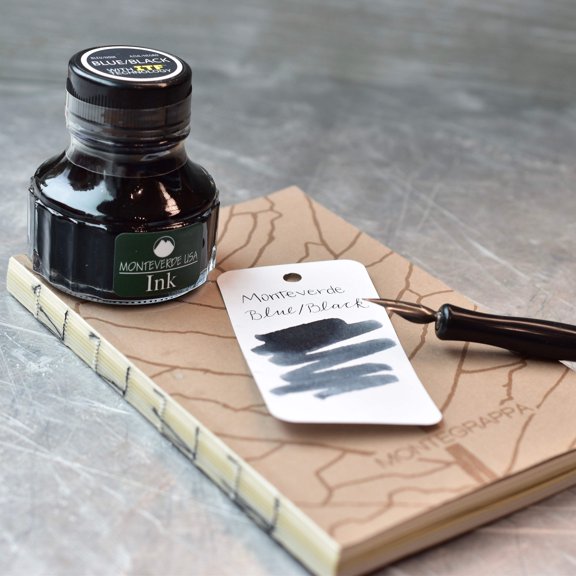 Monteverde Ink Bottle - Blue Black