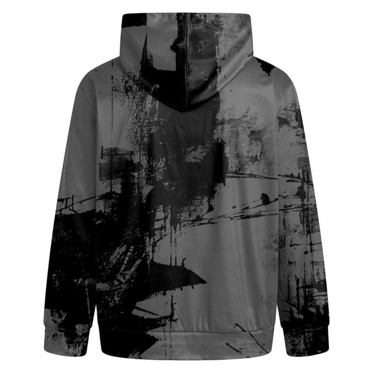 Black Hoodie Men Hoodies For Men Graphic Men's Pullover Hoodies
