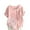 Pink, variant on Sexlip Womens Swimsuit Set Small Floral Embroidery Cover Up Design Crew Neck Short Sleeve Asymmetric Hem Loose Silhouette Soft Fabric for Summer Water Activities Brown XXXXXL