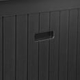 thumbnail image 4 of Dextrus 230 Gallon Outdoor Patio Deck Box, Large Double-Wall Storage Box with Divider & Side Handles Backyard, Waterproof&Lockable,Black, 4 of 9