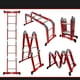 thumbnail image 1 of Escalera de Aluminio Multipropositos Foreman Forerman FOJC-402, 1 of 10