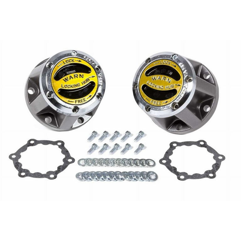 Az41048様リクエスト 旧国排障器(70/80系)パーツ15個セット Warn Premium Manual Locking Hub - 26 Spline (34581) Fits select
