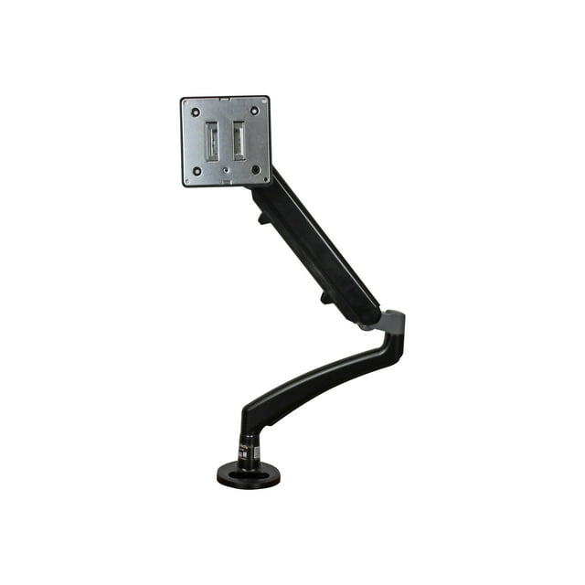 StarTech.com Desk Clamp Monitor Mount - Adjustable - Supports Monitors 12" to 34" - Full Motion Slim VESA Mount Monitor Arm - Desk & Grommet Clamp -Black (ARMSLIM) - Mounting kit - adjustable arm - for LCD display - plastic, steel - black - screen size: 12"-34" - desk-mountable - for P/N: ARMSTS, ARMSTSLG, STSCART