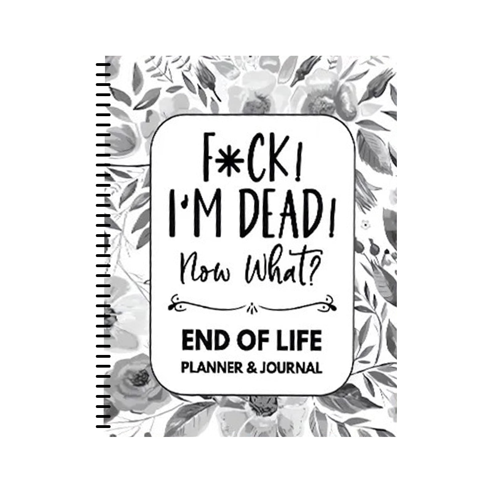 Planificador Grande Para El Final De La Vida, Organizador Guiado B5 De