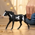 thumbnail image 2 of Schleich Horse Club 7" Paint Horse Figurine with Black and White Coat, 2 of 4