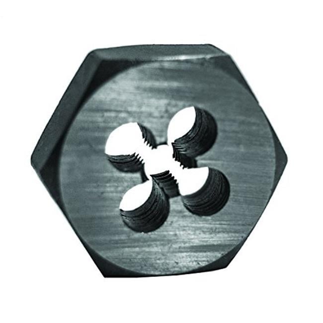 Century Drill & Tool 96203 Die Fractional Hexagon - 0.31-18 National Coarse