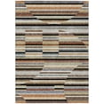 thumbnail image 2 of Addison Rugs Chantille Indoor/Outdoor Transitional Stripes Black Machine Washable Rectangle Rug, 10' x 14', 2 of 8
