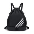 thumbnail image 5 of Mochilas deportivas al aire libre para hombres y mujeres Mochilas deportivas de fitness Mochilas de baloncesto Mochilas de montaña Mochilas con cordón y logotipo en la boca, 5 of 5