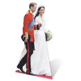 thumbnail image 1 of Star Cutouts SC339 William & Kate Wedding Cardboard Cutout Standup, 1 of 1