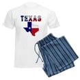 thumbnail image 6 of CafePress - Flag Map With Texas Men's Light Pajamas - Men's Light Loose Fit Cotton Pajama Set, 6 of 7