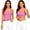 Red, variant on CHENHANN Women's Camisole Built-in Bra Seamless Sleeveless Inner Layering Tank Top XXXL