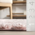 thumbnail image 4 of nuLOOM Risette Geometric Shag Tassel Area Rug, 4' x 6', Pink, 4 of 9