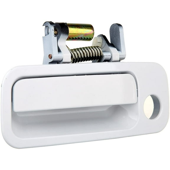 CCIYU Door Handle Exterior Front Driver Side Replacement fit for 1997-2001 for Toyota Camry 69220-AA010 White