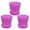 Violet, variant on Ashosteey Home Decoration 3PC Open Pot PP Resin Balcony Green Plant Gardening High Waist Long Pot,Clearance