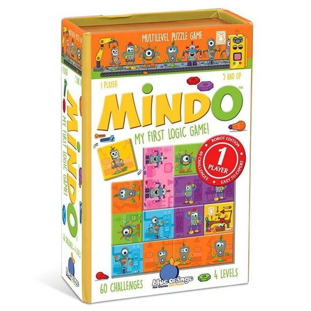 Blue Orange Jeux BLG06505 Robot Mindo - Mon Premier Jeu de Logique