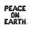 Black, variant on Letter Balloons - PEACE ON EARTH 16" Inch Alphabet Letters Foil Mylar Balloon Christmas Party Banner (Pink)