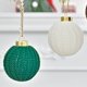thumbnail image 4 of Decoraciones Del Árbol de Navidad 12 Ornamentos de Navidad Tejidos de Cuerda - Bolas de Decoración Del Árbol de Navidad Hechas a Mano - Regalos - Colgantes de Casa Ornamentos Del Árbol de Navidad, 4 of 8