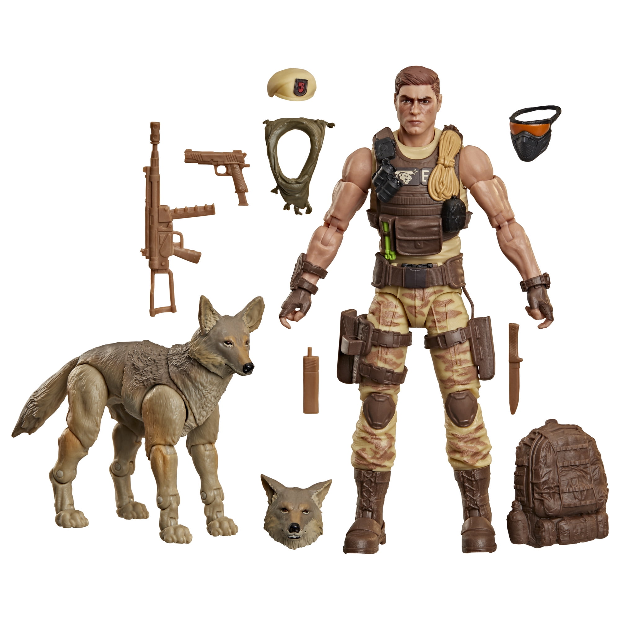 G.I. Joe Classified Series 217, Dusty & Coyote Sandstorm, 6 Inch