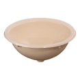 thumbnail image 5 of Single Bowl RV 13-3/4" Long x 10-3/8" Wide Bathroom Sink (White/Parchment) (White), 5 of 6