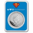 thumbnail image 2 of 2023 Samoa 1 oz Silver DC Comics Superman Colorized with TEP, 2 of 4