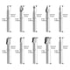 thumbnail image 2 of Eigraketly 10 Uds brocas de fresado de alta velocidad fresado de madera Kit de herramientas rotativas de vástago de 1/8 pulgadas herramienta de Herramientas manuales y eléctricas, 2 of 6