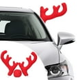 thumbnail image 1 of Decoración Navideña para Coche con Cuerno de Ciervo Grande Decoración Navideña para Coche Decoración Navideña con Cuerno de Ciervo Cuerno de Ciervo para Coche, 1 of 5