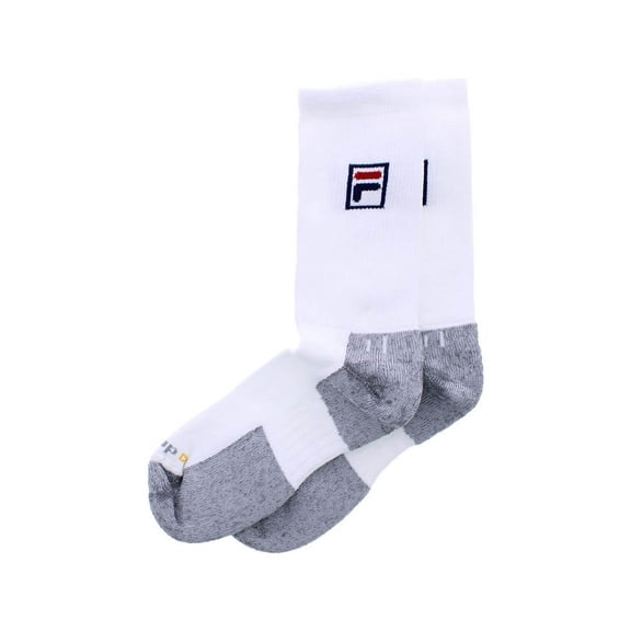 Fila Crew Unisex Socks Size S, Color: White/Grey