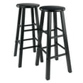 thumbnail image 1 of Winsome Element 29" Bar stool Black finish, 1 of 6