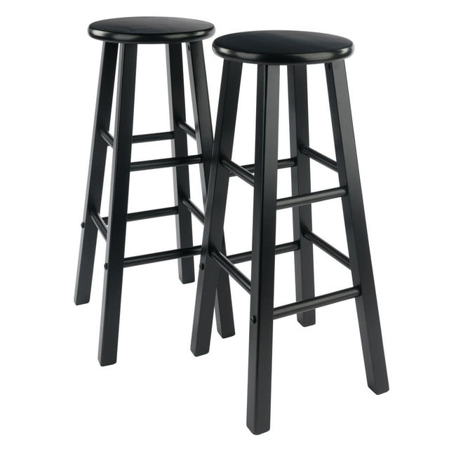 Winsome Element 29" Bar stool Black finish