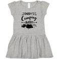 thumbnail image 3 of Inktastic Daddys Camping Buddy Girls Toddler Dress, 3 of 5