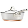 thumbnail image 6 of Anolon Nouvelle Copper Stainless Steel 10-Piece Cookware Set, 6 of 8