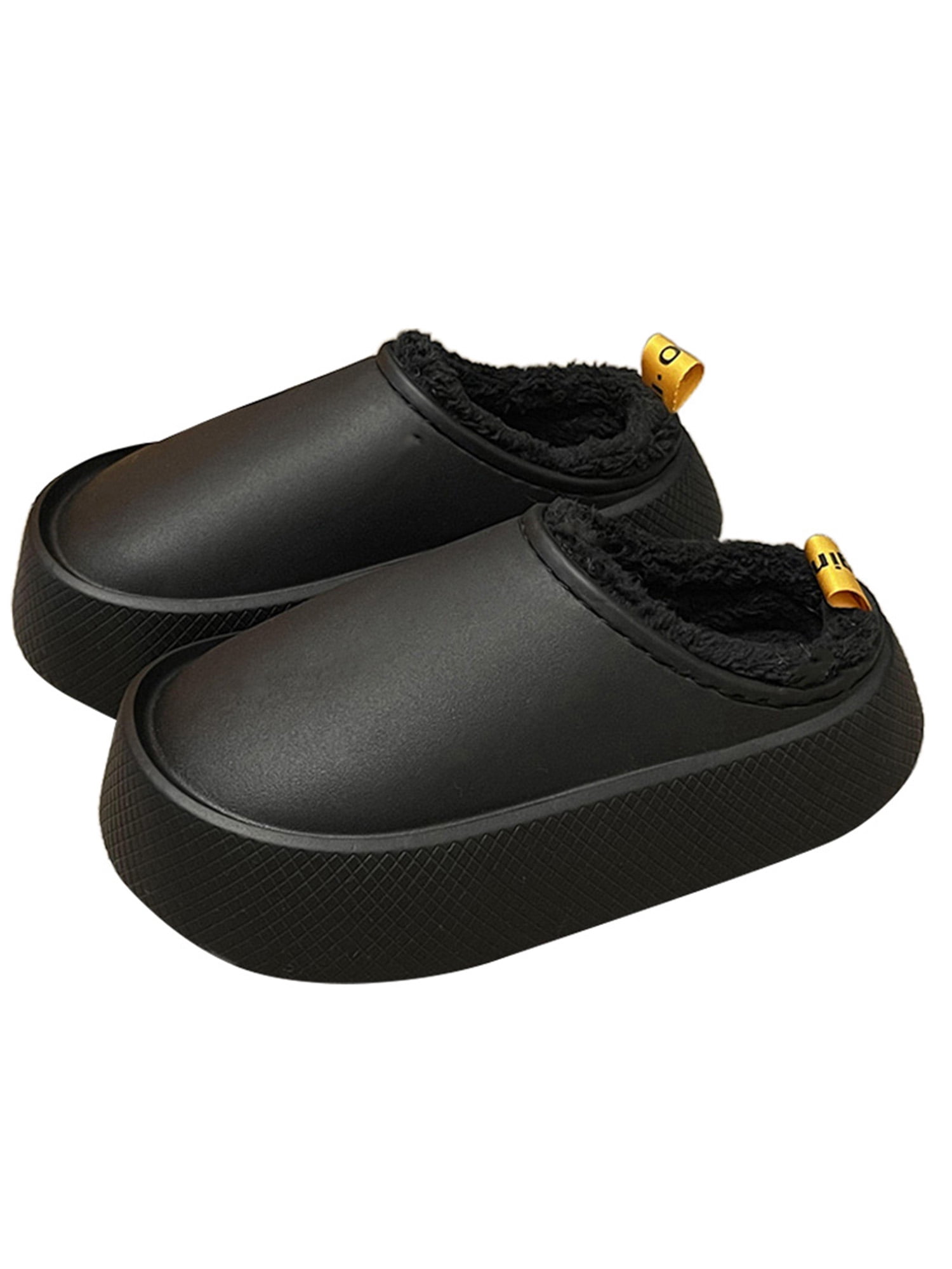 plush nike slippers