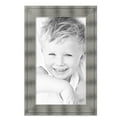 thumbnail image 2 of ArtToFrames 18" x 31" Platinum Ridge Brushed Slvr Picture Frame, 18x31 inch Silver Wood Poster Frame (WOM-5249),  Pack, 2 of 6