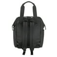 thumbnail image 5 of Fisher-Price Multi-Pocket Diaper Bag with Changing Pad, Midnight Black, 5 of 7