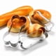 thumbnail image 3 of Stainless Steel Cookie Cutter Set - 3-Piece Baking Tool for Shaping Treats, 3 of 5