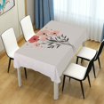 thumbnail image 4 of Yayeee Tablecloths 54" x 54" Rectangle Wrinkle Resistant Party Table Cover, Pink Flower, 4 of 8